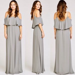 Show Me Your Mumu Caitlin Cold Shoulder Maxi Dress
